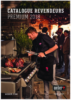 CATALOGUE REVENDEURS PREMIUM 2018 - Serres et Abris