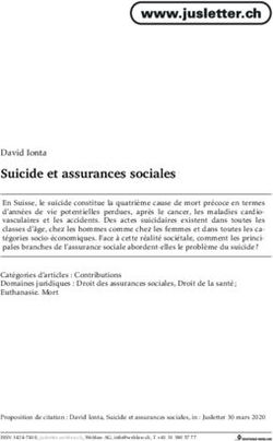 Suicide et assurances sociales - David Ionta