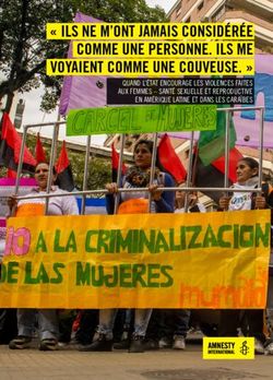 " ILS NE M'ONT JAMAIS CONSID&Eacute;R&Eacute;E COMME UNE PERSONNE. ILS ME VOYAIENT COMME UNE COUVEUSE. " - QUAND L'&Eacute;TAT ENCOURAGE LES VIOLENCES FAITES AUX ...