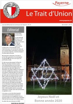 Le Trait d'Union - Commune de Payerne