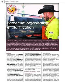 Barbecue: organisation et planification
