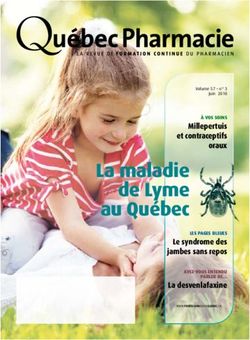 La maladie de Lyme au Qu&eacute;bec - Profession Sant&eacute;