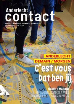 Contact - C'est vous Dat ben jij ANDERLECHT - Commune d'Anderlecht