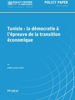 Tunisie : la d&eacute;mocratie &agrave; l'&eacute;preuve de la transition &eacute;conomique - POLICY PAPER