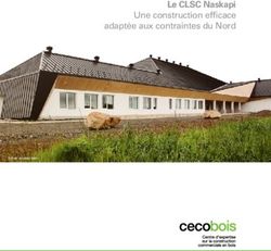 Le CLSC Naskapi Une construction efficace adaptée aux contraintes du ...