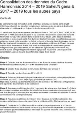 Consolidation des donn&eacute;es du Cadre Harmonis&eacute;: 2014 - 2019 Sahel/Nigeria & 2017 - 2019 tous les autres pays