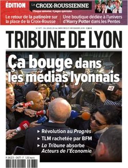 &Ccedil;a bouge dans les m&eacute;dias lyonnais - La Croix-Roussienne