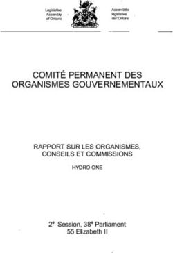 COMITÉ PERMANENT DES ORGANISMES GOUVERNEMENTAUX - RAPPORT SUR LES ORGANISMES, CONSEILS ET COMMISSIONS 55 Elizabeth Il - Legislative Assembly of ...