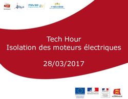 Tech Hour Isolation des moteurs électriques 28/03/2017 - Normandie AeroEspace