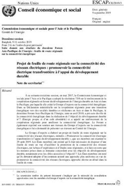 Conseil économique et social - United Nations ESCAP
