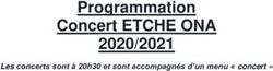 Programmation Concert ETCHE ONA 2020/2021 - Les concerts sont à 20h30 et sont accompagnés d'un menu " concert "