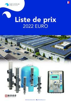Liste de prix 2022 EURO - Dryden Aqua