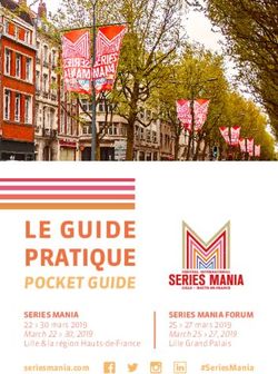 LE GUIDE PRATIQUE POCKET GUIDE - SERIES MANIA - Séries Mania
