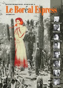 Le Boréal Express Gilles Archambault Edem Awumey Victor-Lévy Beaulieu France Daigle Jonathan Franzen Dany Laferrière Gabrielle Roy Miriam Toews