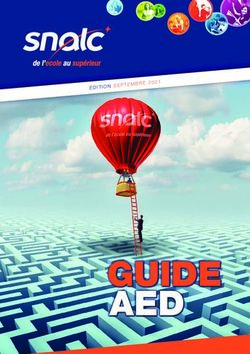 GUIDE AED - ÉDITION SEPTEMBRE 2021 - SNALC