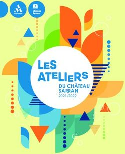 DU CHÂTEAU SARRAN 2021/2022 - Ville d'Antony