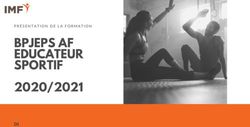 BPJEPS AF EDUCATEUR SPORTIF 2020/2021 01 - PR&Eacute;SENTATION DE LA FORMATION - L'institut des m&eacute;tiers ...