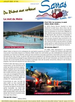 Du Rh&ocirc;ne aux coteaux Le mot du Maire - Mairie SARRAS