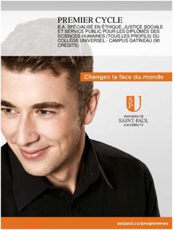 PREMIER CYCLE B.A. SPÉCIALISÉ EN ÉTHIQUE, JUSTICE SOCIALE ET SERVICE PUBLIC POUR LES DIPLÔMÉS DES SCIENCES HUMAINES (TOUS LES PROFILS) DU COLLÈGE ...