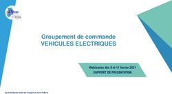 Groupement de commande - VEHICULES ELECTRIQUES SUPPORT DE PRESENTATION Webinaires des 8 et 11 f&eacute;vrier 2021