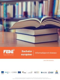 Bachelor européen Informatique et réseaux - Federation for EDucation in Europe