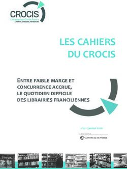 LES CAHIERS DU CROCIS - Entre faible marge et concurrence accrue, le quotidien difficile des librairies franciliennes