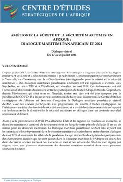 CENTRE D'ÉTUDES STRATÉGIQUES DE L'AFRIQUE - AMÉLIORER LA SÛRETÉ ET LA SÉCURITÉ MARITIMES EN