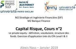 Capital Risque, Cours n 2 - Alexis Nass
