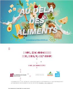 Mois de la nutrition 2020 Guide d'idées et d'activités