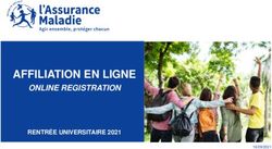 AFFILIATION EN LIGNE ONLINE REGISTRATION - RENTR&Eacute;E UNIVERSITAIRE 2021 - AgroParisTech