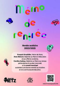 Ann&eacute;e scolaire 2022/2023 - metz.fr