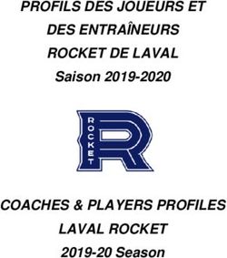 PROFILS DES JOUEURS ET DES ENTRAÎNEURS ROCKET DE LAVAL - COACHES & PLAYERS PROFILES LAVAL ROCKET 2019-20 Season - Saison 2019-2020 - Hartford Wolf ...