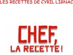 LES RECETTES DE CYRIL LIGNAC