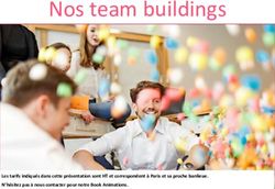 Nos team buildings - Les tarifs indiqu&eacute;s dans cette pr&eacute;sentation sont HT et correspondent &agrave; Paris et sa proche banlieue. N'h&eacute;sitez pas &agrave; nous ...