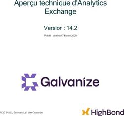 Aperçu technique d'Analytics Exchange - Version : 14.2 Publié : vendredi 7 février 2020 - HighBond
