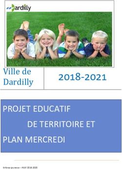 PROJET EDUCATIF - Retour à la page ...