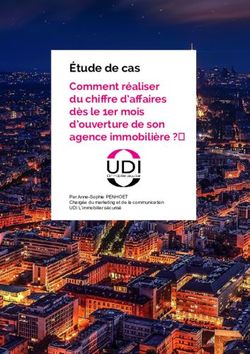 Étude de cas Comment réaliser du chiffre d'affaires dès le 1er mois d'ouverture de son agence immobilière ? - Par Anne-Sophie PENHOET Chargée du ...