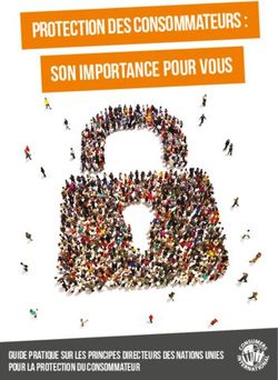 Protection des consommateurs : son importance pour vous - GUIDE PRATIQUE SUR LES PRINCIPES DIRECTEURS DES NATIONS UNIES POUR LA PROTECTION DU ...