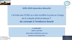 Du concept à l'evidence-based - L'arrivée des PCSK9 va-t-elle modifier la prise en charge de la maladie athéromateuse ?
