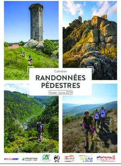 RANDONNÉES PÉDESTRES Haute-Loire 2019 - Calendrier - rando-haute loire. fr