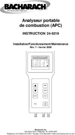 Analyseur portable de combustion (APC) - INSTRUCTION 24-9219