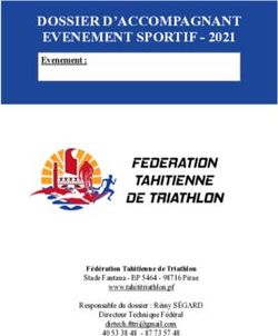 DOSSIER D'ACCOMPAGNANT EVENEMENT SPORTIF 2021 - F&eacute;d&eacute;ration Tahitienne de ...