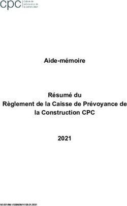 Aide-m&eacute;moire R&eacute;sum&eacute; du R&egrave;glement de la Caisse de Pr&eacute;voyance de la Construction CPC 2021