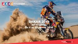 DAKAR 2018 - France Télévisions Publicité
