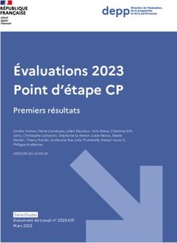 &Eacute;valuations 2023 Point d'&eacute;tape CP - Premiers r&eacute;sultats
