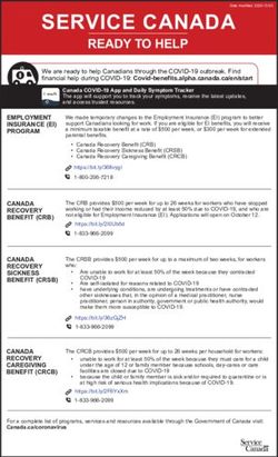 SERVICE CANADA READY TO HELP