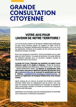 VOTRE AVIS POUR L'AVENIR DE NOTRE TERRITOIRE !