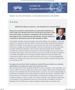 Éditorial de Bruno Lasserre, vice-président du Conseil d'État