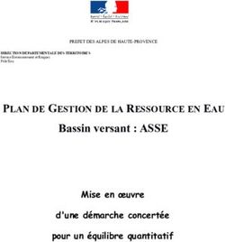 Bassin Versant : ASSE - PLAN DE GESTION DE LA RESSOURCE EN EAU Mise En ...