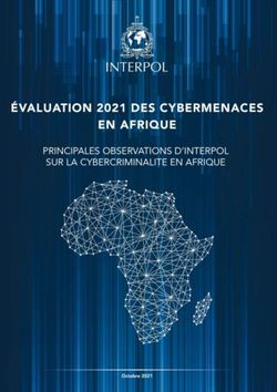 &Eacute;VALUATION 2021 DES CYBERMENACES EN AFRIQUE